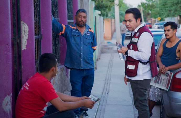 Llama Heriberto Aguilar a salir a votar el próximo domingo