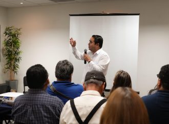 Desde Navojoa, Heriberto Aguilar llama al movimiento a informar con responsabilidad y convocar al voto ciudadano el 1º de junio