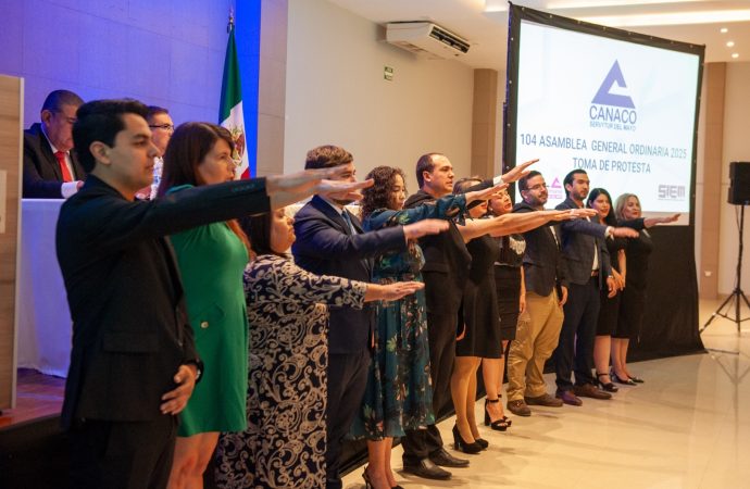 Asume Adrián Islas presidencia de Canaco Servytur del Mayo