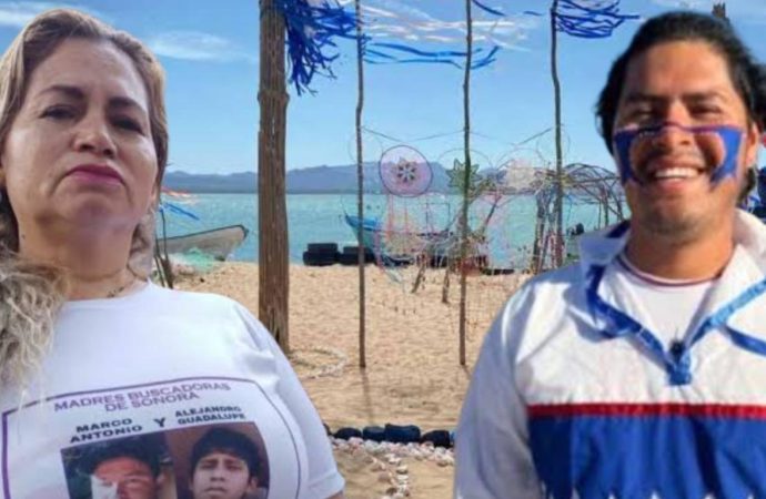 Gobernador Seri declara persona no grata a líder de Madres Buscadoras y ésta le acusa encubrir criminales
