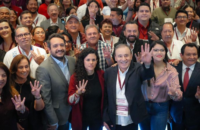 Alfonso Durazo lidera consejo nacional de Morena y reafirma unidad en torno a la Cuarta Transformación
