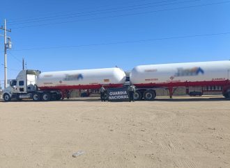 Confiscan 39.000 litros de Gas LP en San Luis Río Colorado