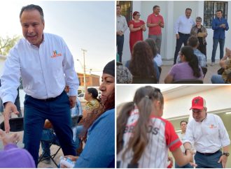 Apuesta Toño Astiazarán por la niñez en el Palo Verde