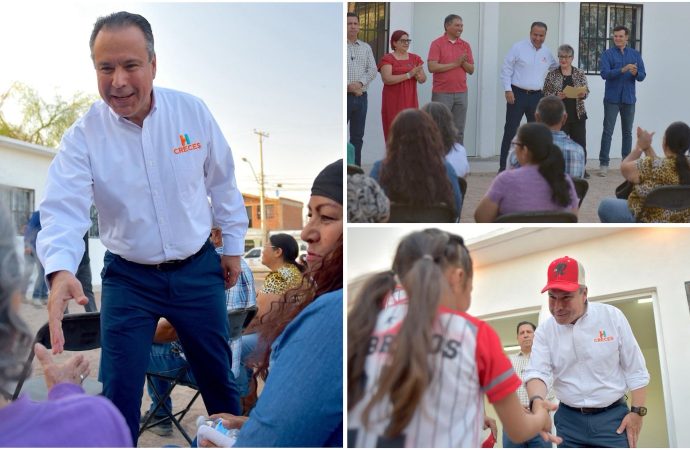 Apuesta Toño Astiazarán por la niñez en el Palo Verde
