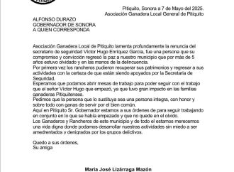Trasciende supuesta renuncia de Víctor Hugo Enríquez a SSP de sonora