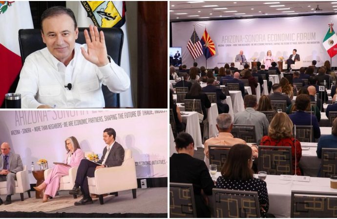 Gobernador Durazo y Gobernadora Hobbs consolidan megarregión con visión de futuro