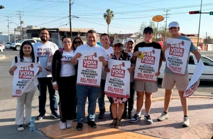 Promueve Jacobo Mendoza la elección judicial en el norte de Hermosillo