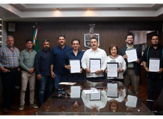 Firman acuerdo para rehabilitación del Parque Industrial como estrategia para estimular el desarrollo económico de Cajeme