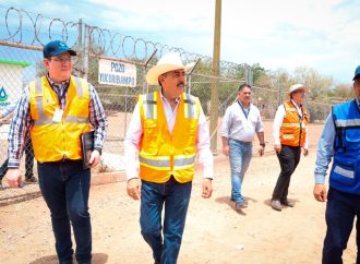 Rehabilita y pone en marcha presidente Javier Lamarque pozo del Ejido Yucuribampo