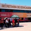 Se manifiestan maestros de la sección 28 del SNTE en contra de la ley del ISSSTE