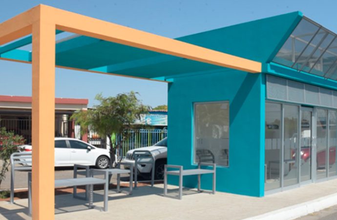 Apertura Gobierno de Hermosillo las primeras tres paradas de camión refrigeradas con videovigilancia
