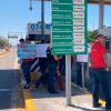Maestros toman caseta en protesta contra la ley del ISSSTE