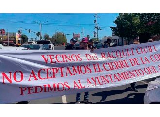 Polémica en Hermosillo por cierre de calles en la colonia Raquet Club
