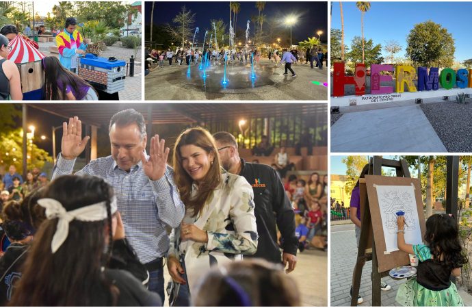 Da Toño Astiazarán nueva vida al Jardín Juárez en beneficio de las familias Hermosillenses