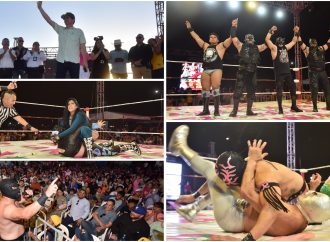 Con espectacular Lucha Libre gobierno de Navojoa festejó a los niños y niñas en su día