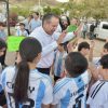Beneficia Antonio Astiazarán a deportistas de Los Ángeles con cancha nueva