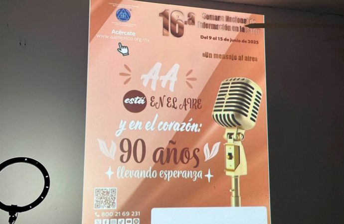 Alcohólicos Anónimos inicia campaña informativa