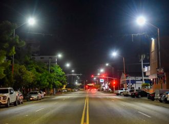 Cajeme tiene un 96% de eficiencia en alumbrado público