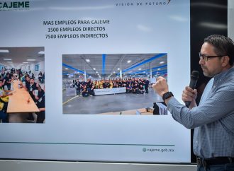 Cajeme sigue creciendo con inversión y generación de empleos