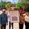 Lamarque da banderazo de salida a dos importantes obras