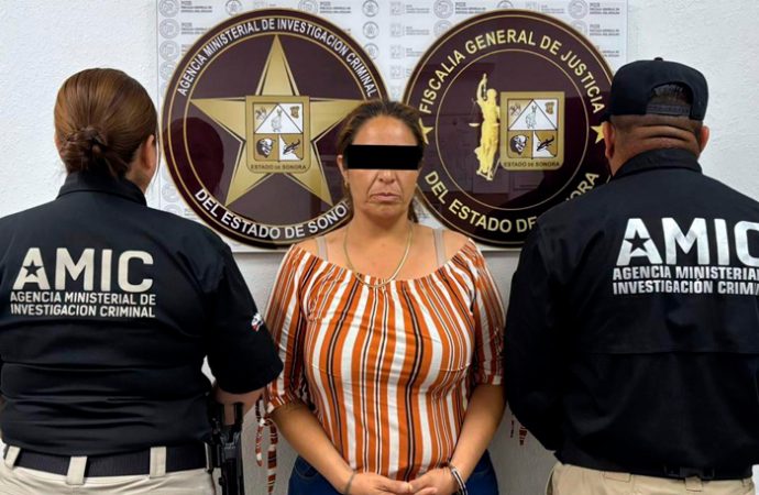 Capturan en Sonora a mujer buscada por EE. UU. por tráfico de marihuana