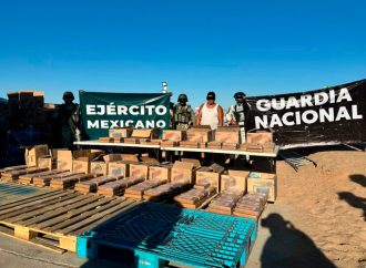 Decomisan 180 kilos de cocaína escondidos en carga de detergente en San Luis Río Colorado
