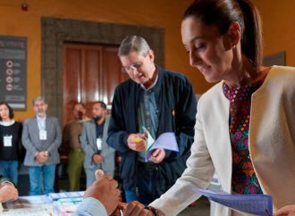Claudia Sheinbaum participa en histórica elección del Poder Judicial