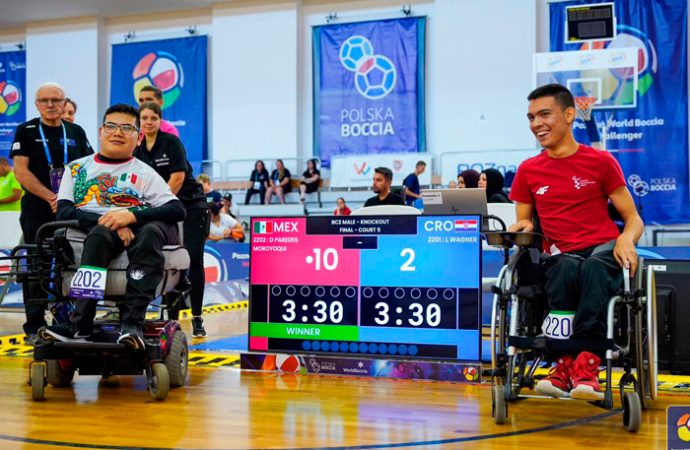 Dubier Paredes ganó el oro para México en Boccia