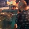 Sujeto ebrio roba patrulla eléctrica y la estrella contra comercio en Hermosillo