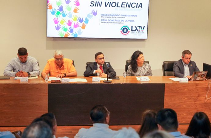 Realizan el foro “Por un futuro sin violencia ni reclutamiento”