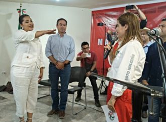 Mary Leyva toma protesta como presidenta del PRI en Cajeme