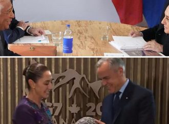 Sheinbaum reafirma lazos con Canadá y la Unión Europea en su primera participación en la Cumbre del G7