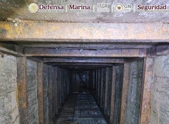 Detectan túnel de 600 metros usado para traficar drogas a Estados Unidos