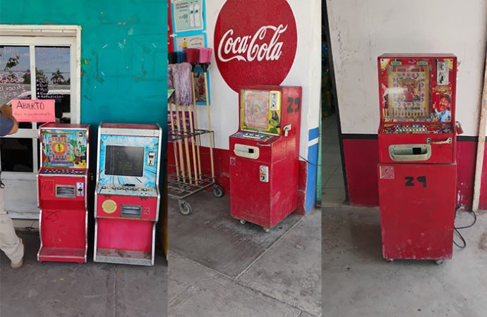 Asegura AMIC y Defensa 19 máquinas tragamonedas en diversos puntos de Obregón