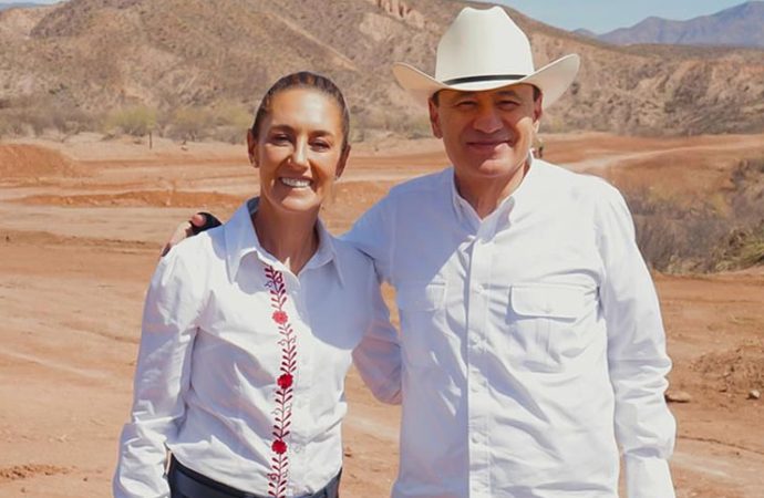 Gobernador Durazo y presidenta Sheinbaum impulsan la conectividad rural en Sonora con carreteras y caminos artesanales