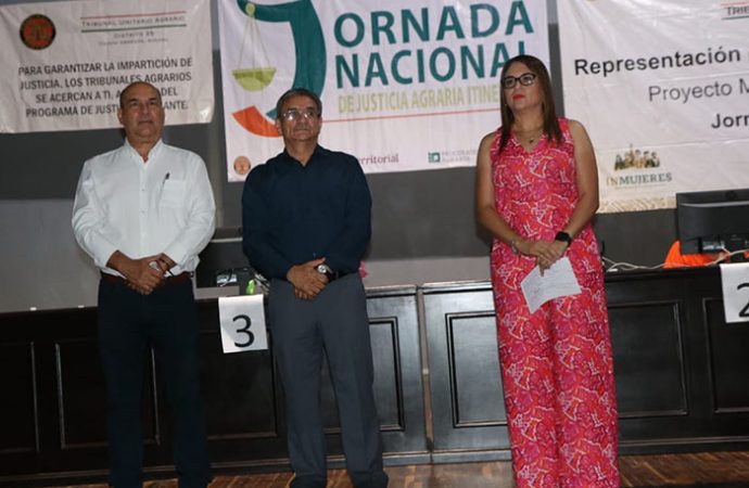 Realizan en Navojoa jornada itinerante de asuntos agrarios