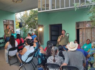 Lleva David Figueroa servicios básicos a la colonia San Judas
