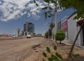 Anuncian cierre a la circulación de la calle Obregón por trabajos del paso a desnivel de Colosio y Solidaridad