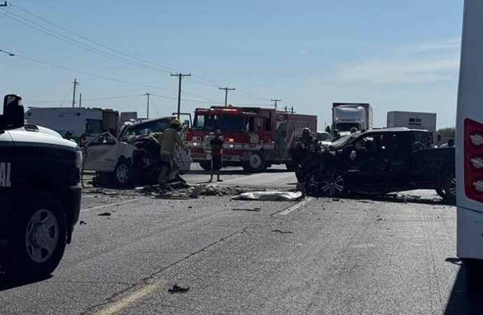 Choque frontal en carretera a Bahía de Kino deja dos muertos y dos lesionados