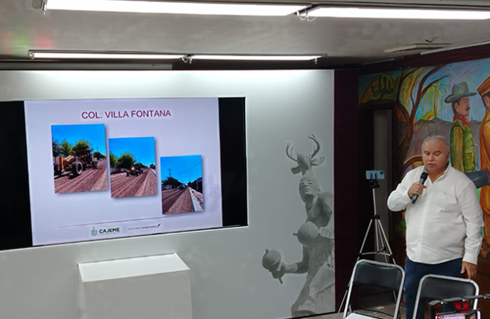 Avanza rehabilitación de calles y siguen proyectos