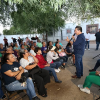Escucha David Figueroa a vecinos de colonia Floresta