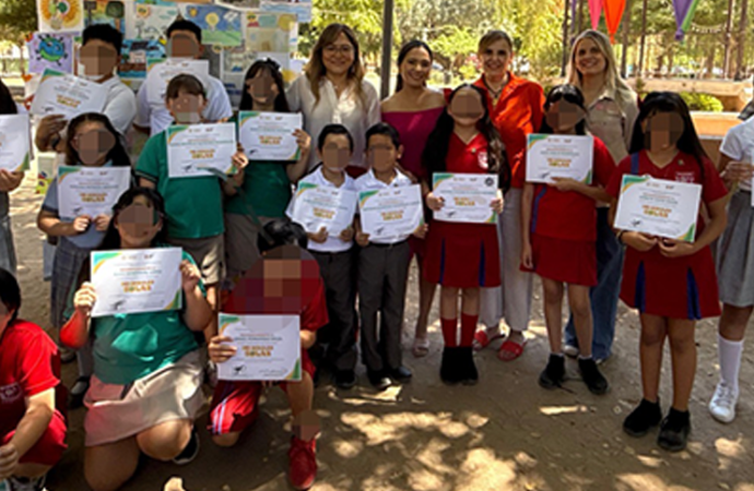 Reconoce Gobierno de Hermosillo a ganadores del concurso infantil “Mi dibujo solar”