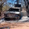 Incautan dos vehículos con blindaje artesanal en Sonora