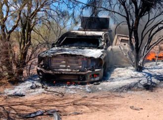 Incautan dos vehículos con blindaje artesanal en Sonora