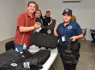 Refuerzan equipamiento y compromiso de la Policía Municipal de Navojoa