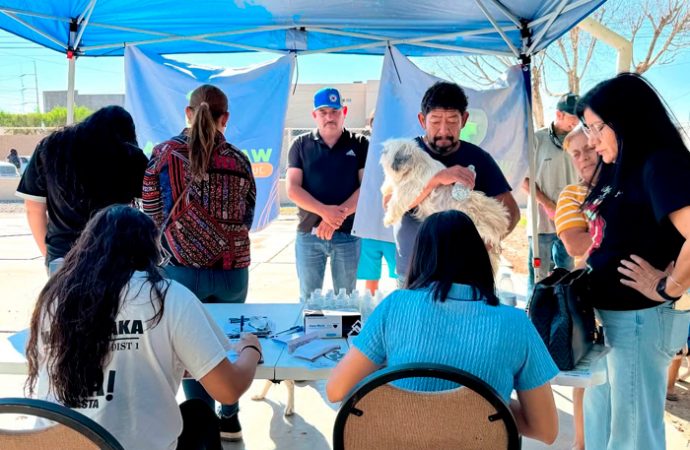 Lleva Juan Pablo Arenivar jornada de salud animal a San Luis Río Colorado
