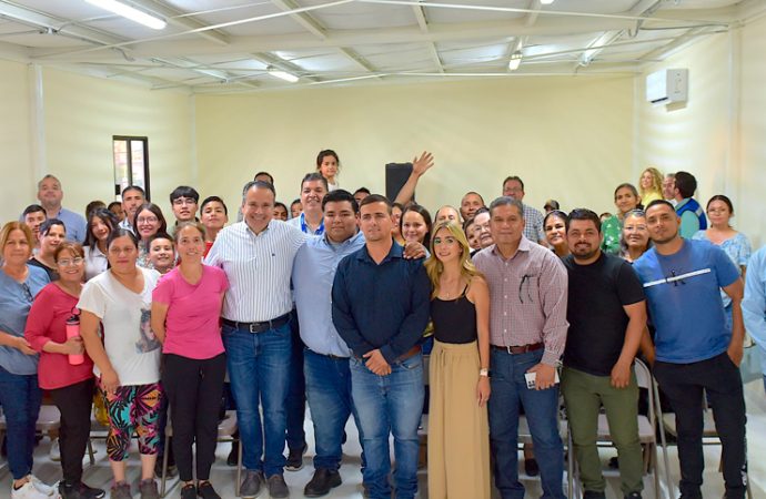Cumple Toño Astiazarán a familias del Sahuaro con entrega de salón multifuncional en beneficio de la comunidad