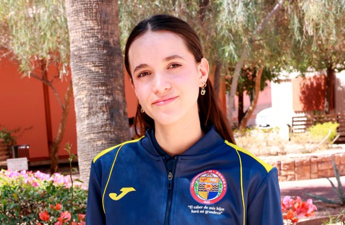 Valeria Uribe, estudiante de la Unison, representará a México en salto triple en los Panamericanos