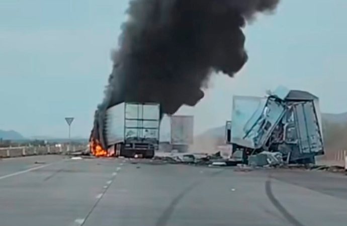 Accidente en carretera Hermosillo-Guaymas deja una persona sin vida