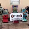 Asegura AMIC y Defensa 15 máquinas tragamonedas en operativo conjunto en Cajeme